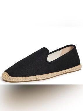 New Soludos The Smoking Slipper Espadrilles - Noche Black Men’s Size 8-8.5